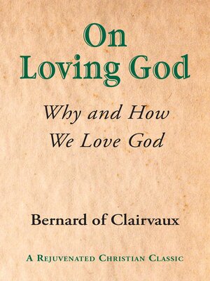 cover image of On Loving God